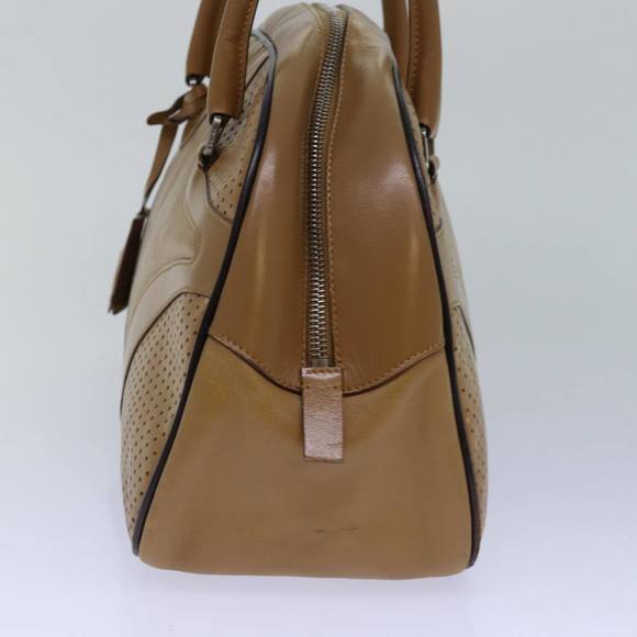 PRADA Hand Bag Leather Brown Auth bs16742 - Picture 4 of 16